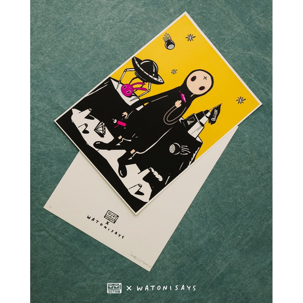 

DGTMB X WATONISAYS 'Semelah, Roll, Repeat' ARTPRINT