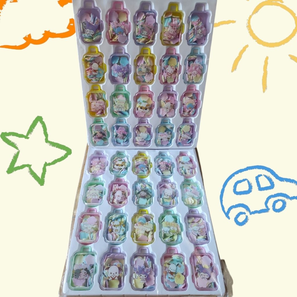 sabun cuci tangan kertas sanrio wangi