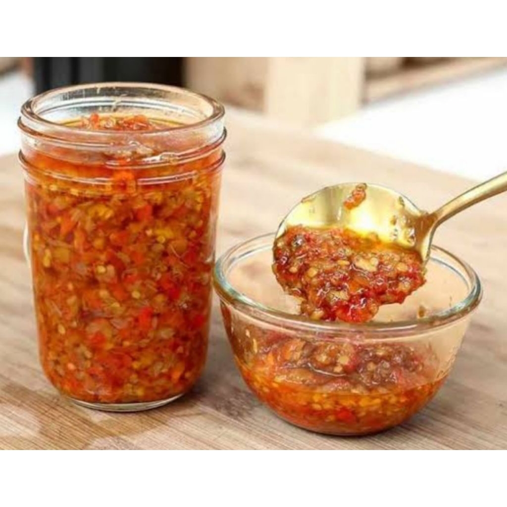 

harga sepesial sambal bawang super pedas dengan rasa yang hot