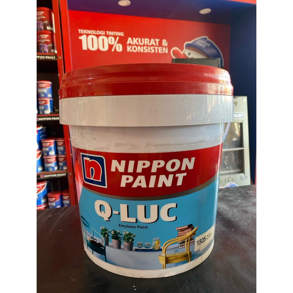 Cat Tembok Nippon Paint Q-Luc 1505 White 18KG