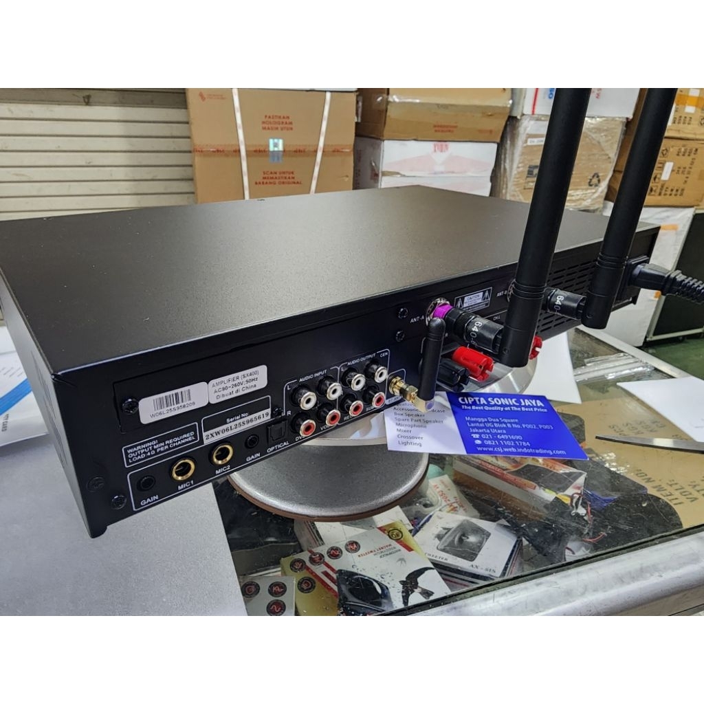 Digital Amplifier Karaoke DBX SX400 / SX-400