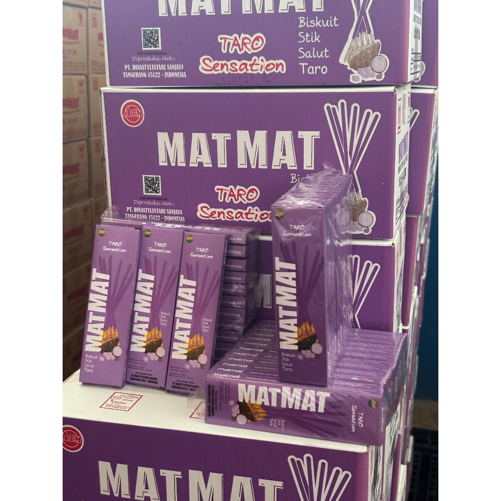 

SNACK TARO - MAT MAT STICK TARO SENSATION 1 DUS ISI 72 PCS
