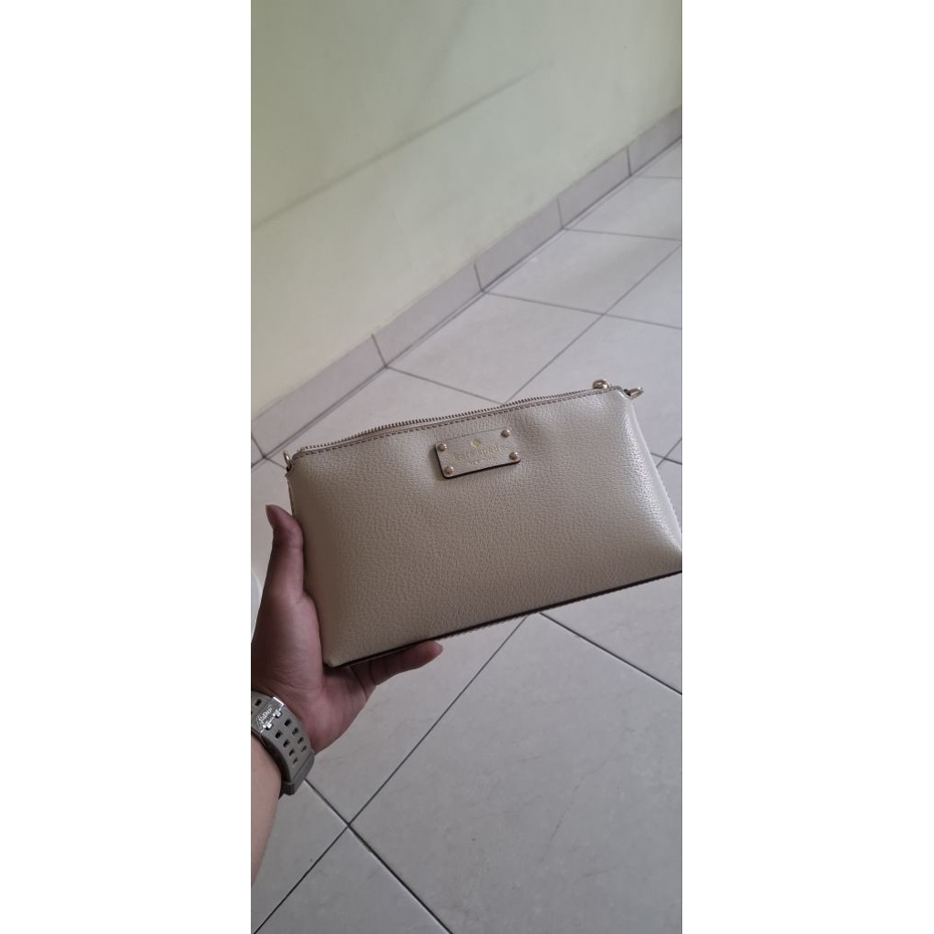 Preloved Kate*Spade Shoulder Bag in Cream (Authentic)