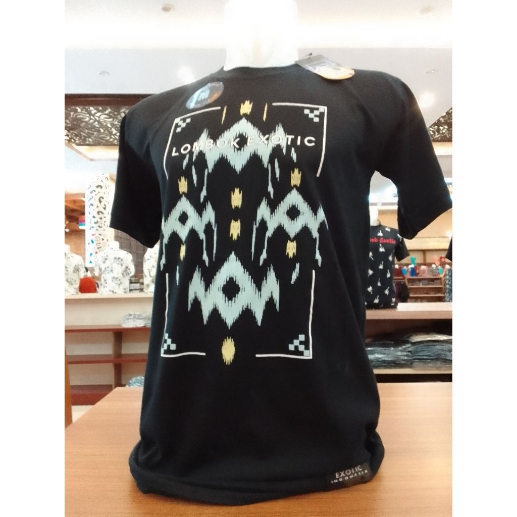 Kaos Lombok Exotic - Hitam