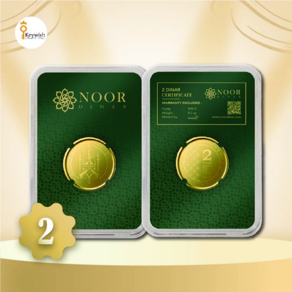 EMAS NOOR DINAR - 2 DINAR