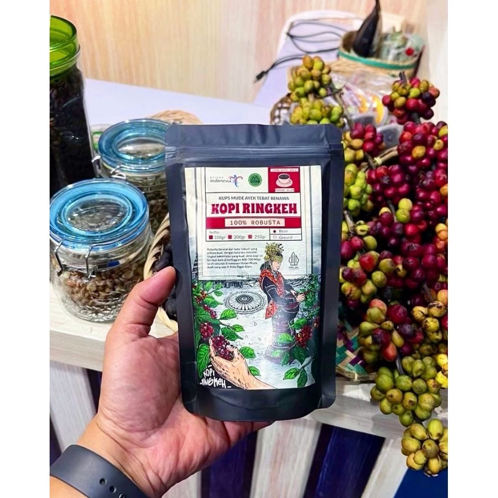 

BUBUK KOPI ROBUSTA PAGARALAM 100g-200g-250g-1kg