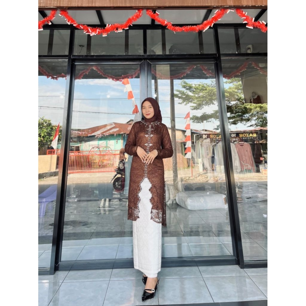 SET KEBAYA TUNIK ROK SONGKET