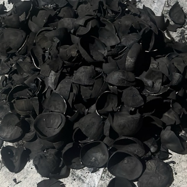 arang batok kelapa spek resto sudah di ayak