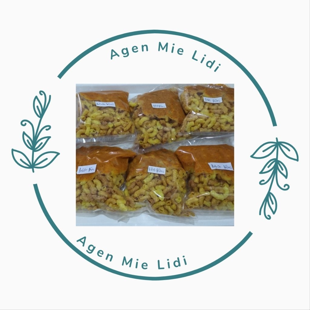 

Agen Mie Lidi, Makaroni Bumbu basah kemasan 130 grm