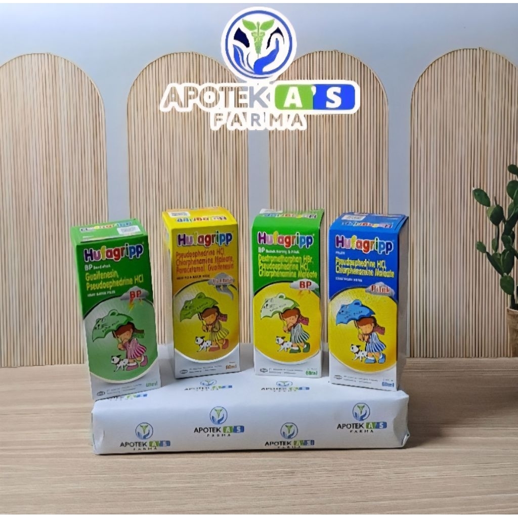 Hufagrip Batuk Pilek/Flu Batuk/Batuk kering Pilek/Pilek
