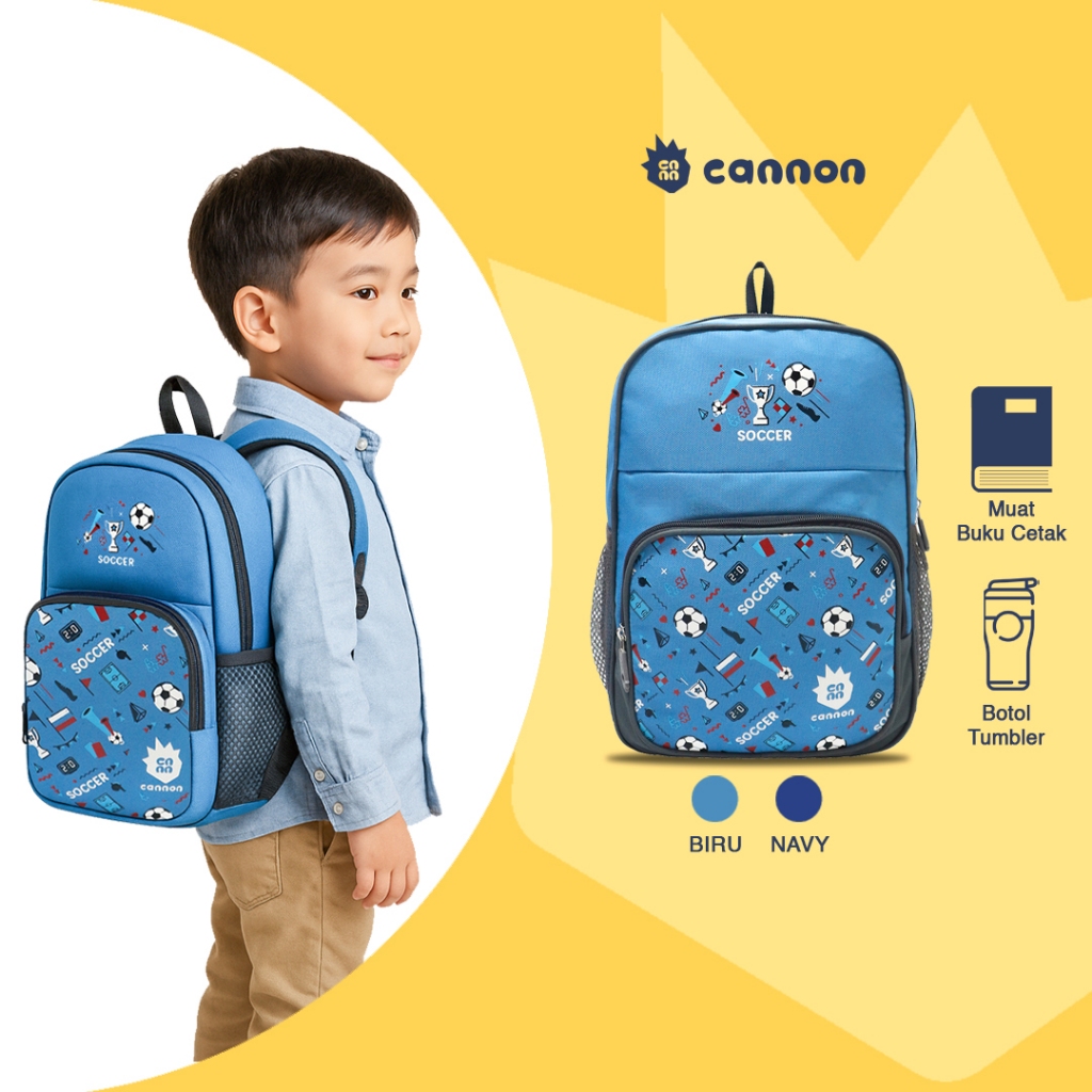 Cannon - Tas Ransel Mini Anak - Soccer 72112