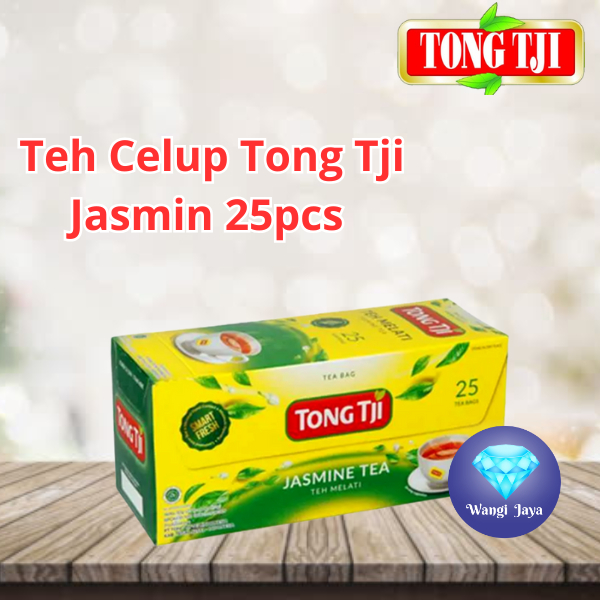 

Teh Celup Tong Tji Jasmine Tea (1 dus 25 sachet)/Tongji Celup