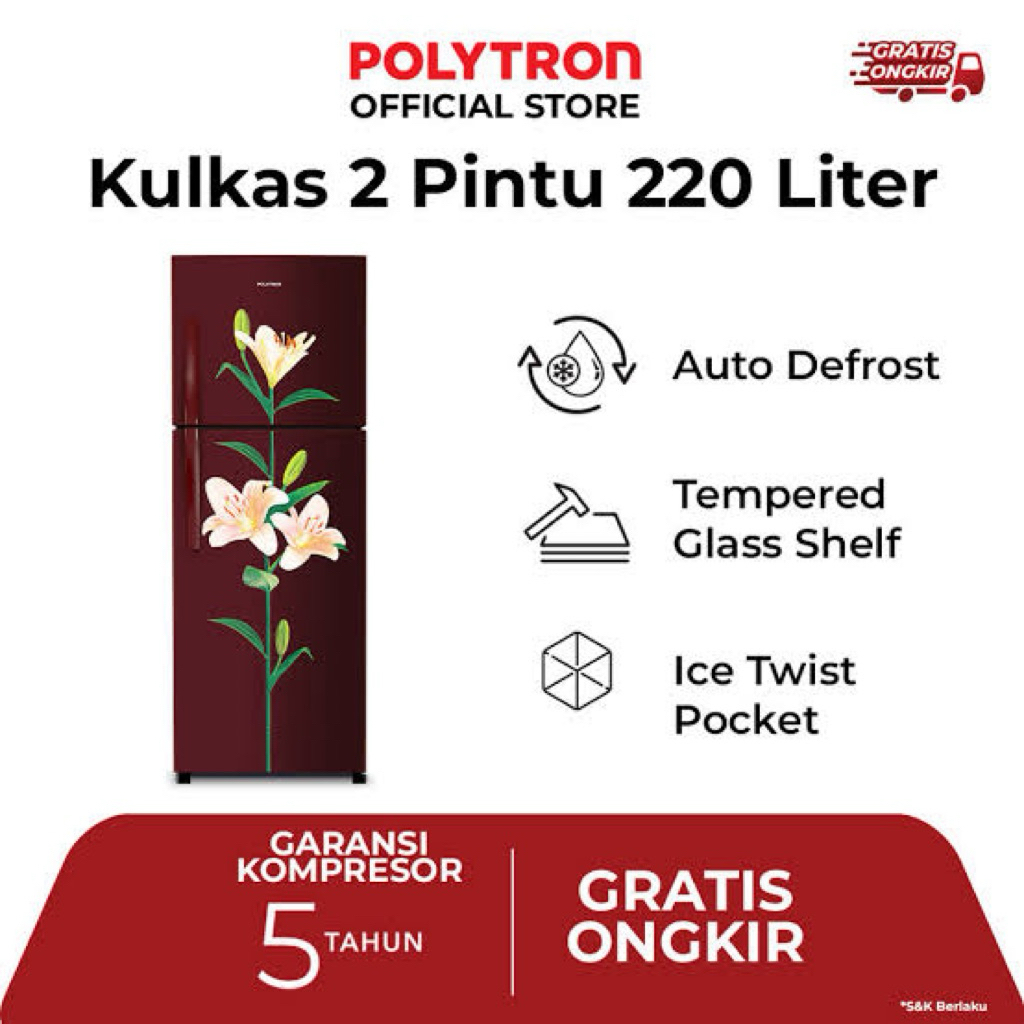 Kulkas Polytron Prb 237