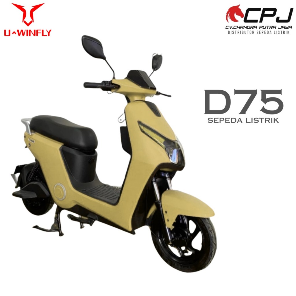 Sepeda Listrik UWINFLY D75 600W Terbaru 2025
