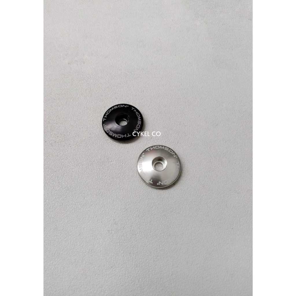 thomson top stem cap aluminum 1 1/8