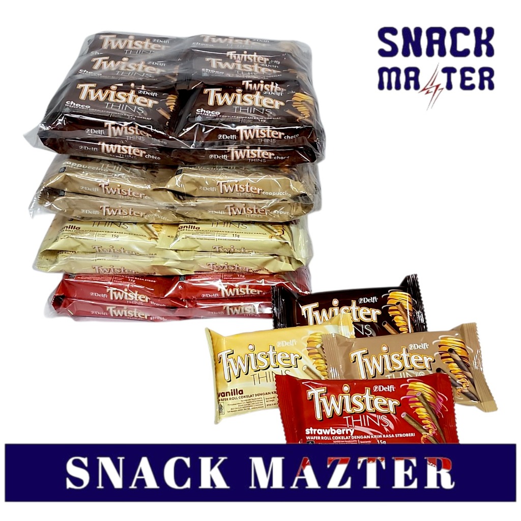 

Delfi Twister Thin PACK - Netto 20 gr x 12 pcs
