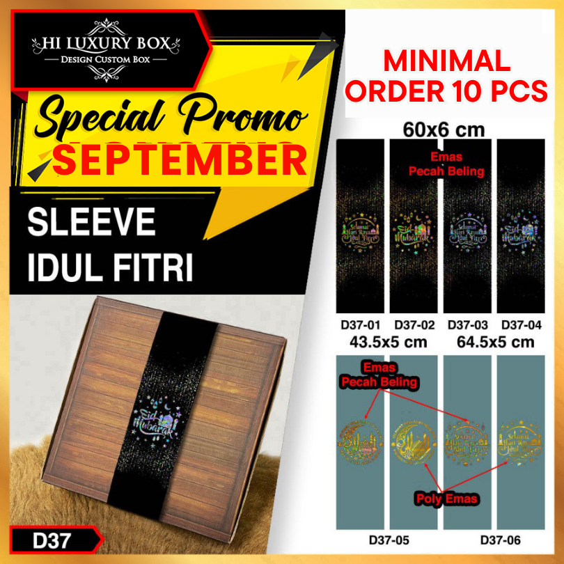 

Sleeve Kue|Sleeve Kotak Kue|Sleeve Idul Fitri|Paper Belt Lebaran|D37