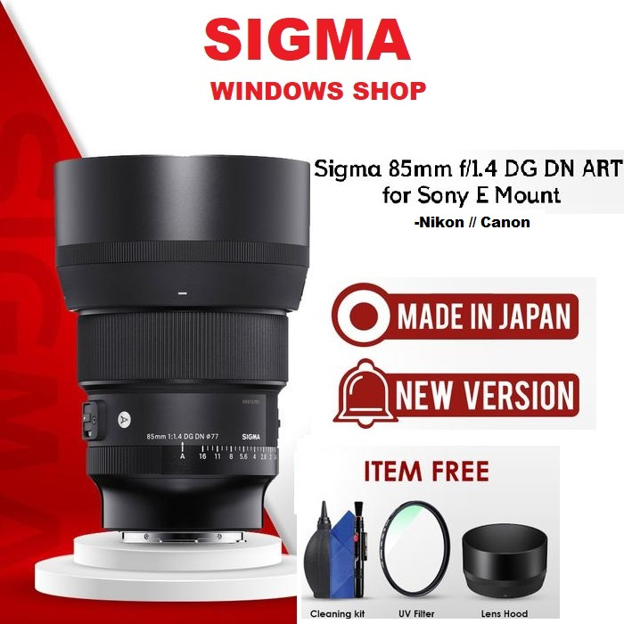 LENSA Sigma 85mm f/1.4 DG HSM Art