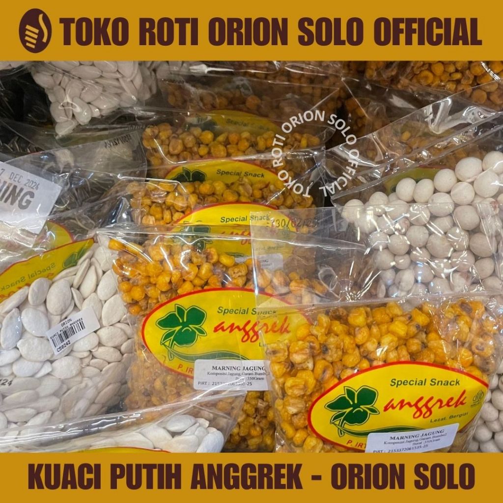 

Kuaci Putih Anggrek - Orion Solo