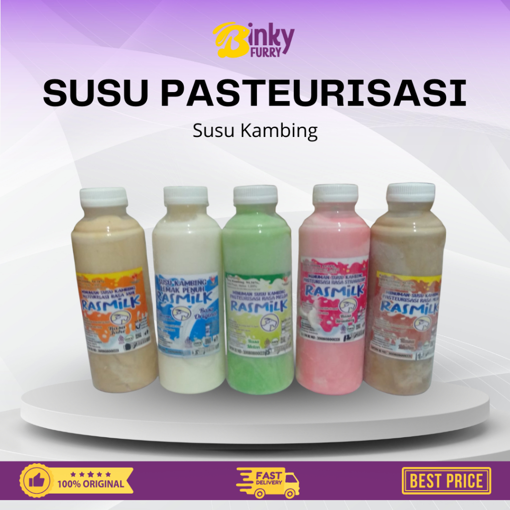 

Binky Furry Susu Kambing Rasmilk Pateurisasi Original