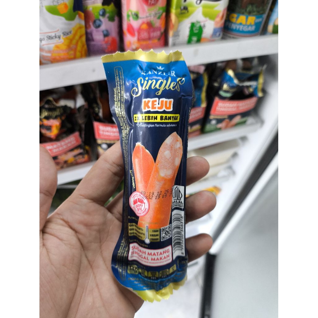 

Kanzler Sosis Single Keju