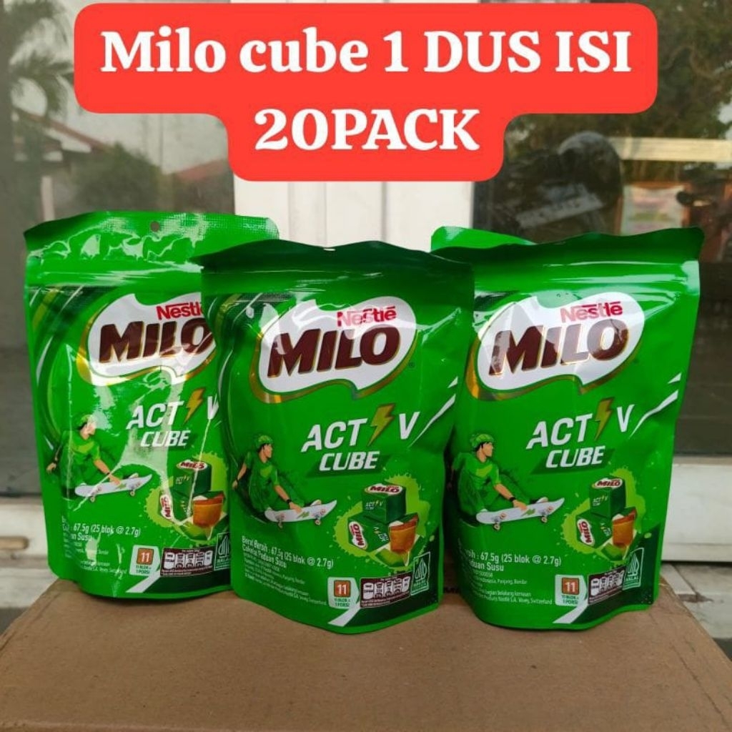 

Nestle Activ Cube | Milo Candy Cube | - DUS ISI 20PACK