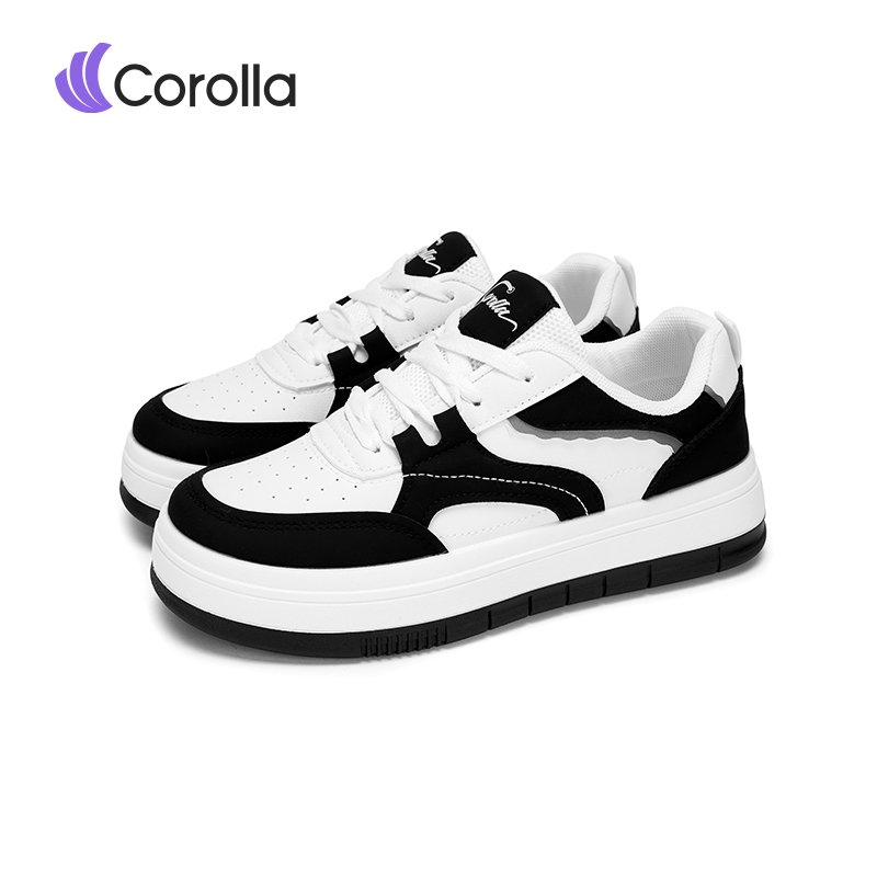 COROLLA lvy Sepatu Wanita Kets Sneakers Sport Shoes Ringan Empuk Putih