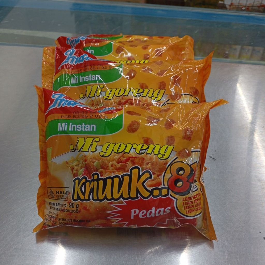 

Indomie Goreng Kriuk 90gr