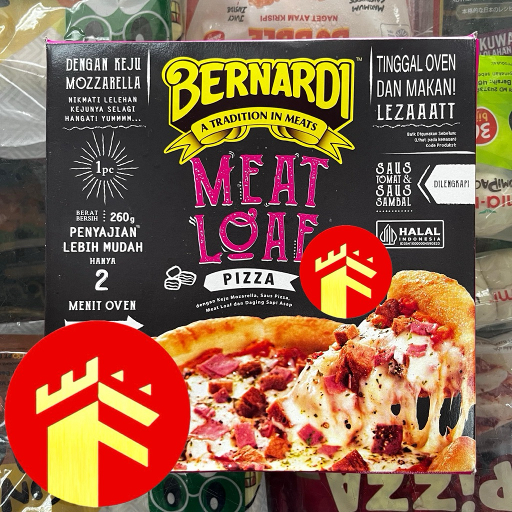 

BERNARDI MEAT LOAF PIZZA PEPPERONI PIZZA MEAT LOVER PIZZA FROZEN