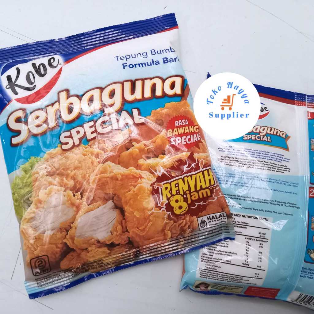 

Tepung Bumbu Kobe Serbaguna Special | dengan Rempah Pilihan