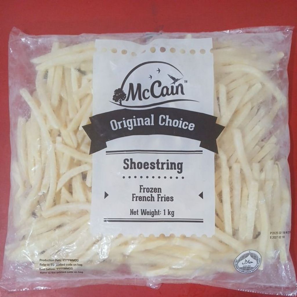

MC Cain shoestring 1kg / kentang goreng