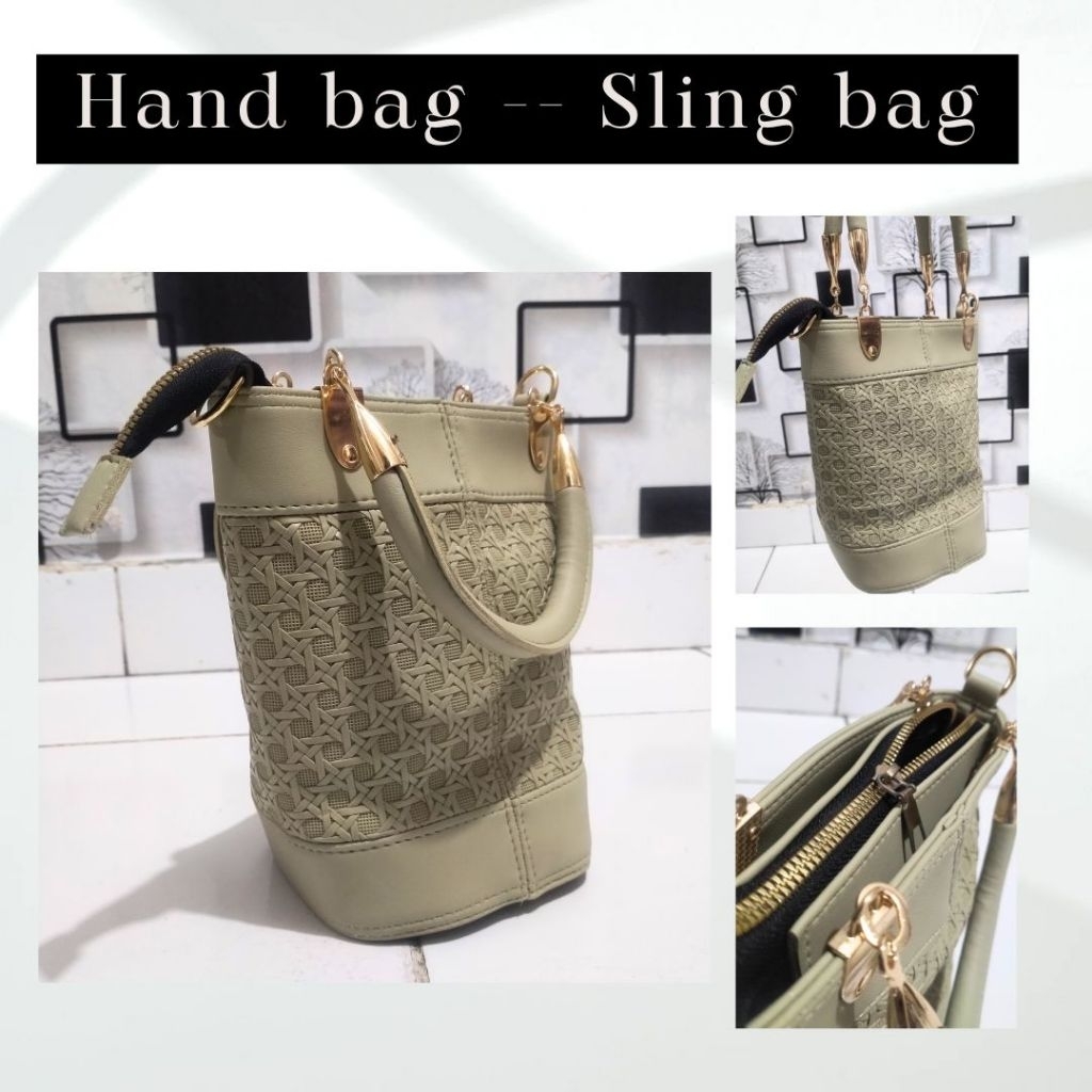 Handbag Slingbag Tas Ember Wanita Kekinian 1 Ruang (M002)