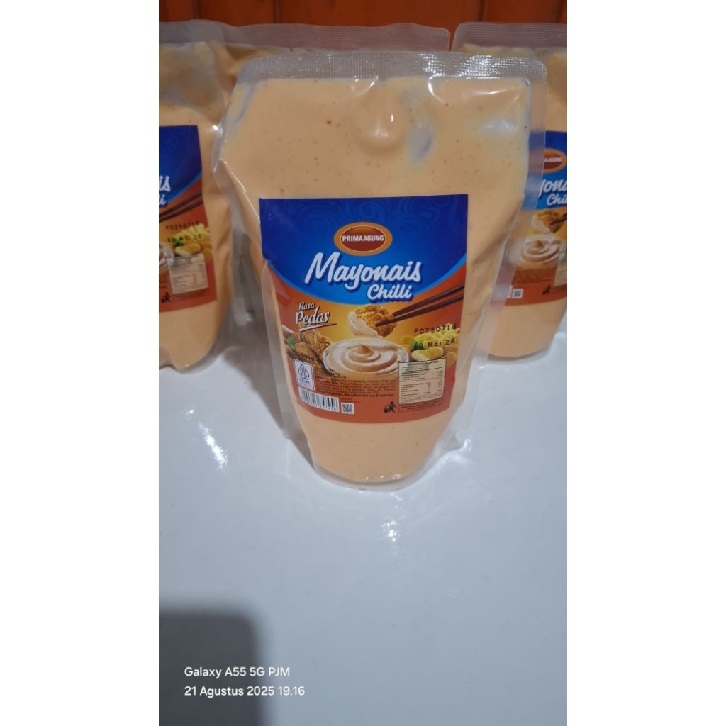 

mayonais chilli rasa pedas prima agung 500g