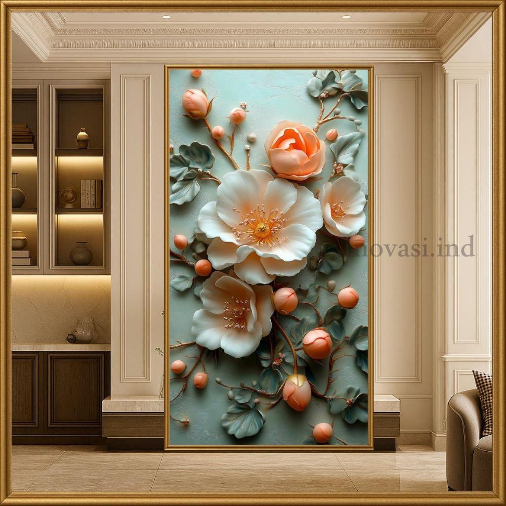 Promo Wallpaper dinding ruang tamu, Wallpaper dinding 3d