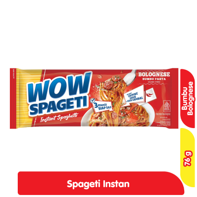 

Wow Spageti Instan Bolognese 76 g LMR