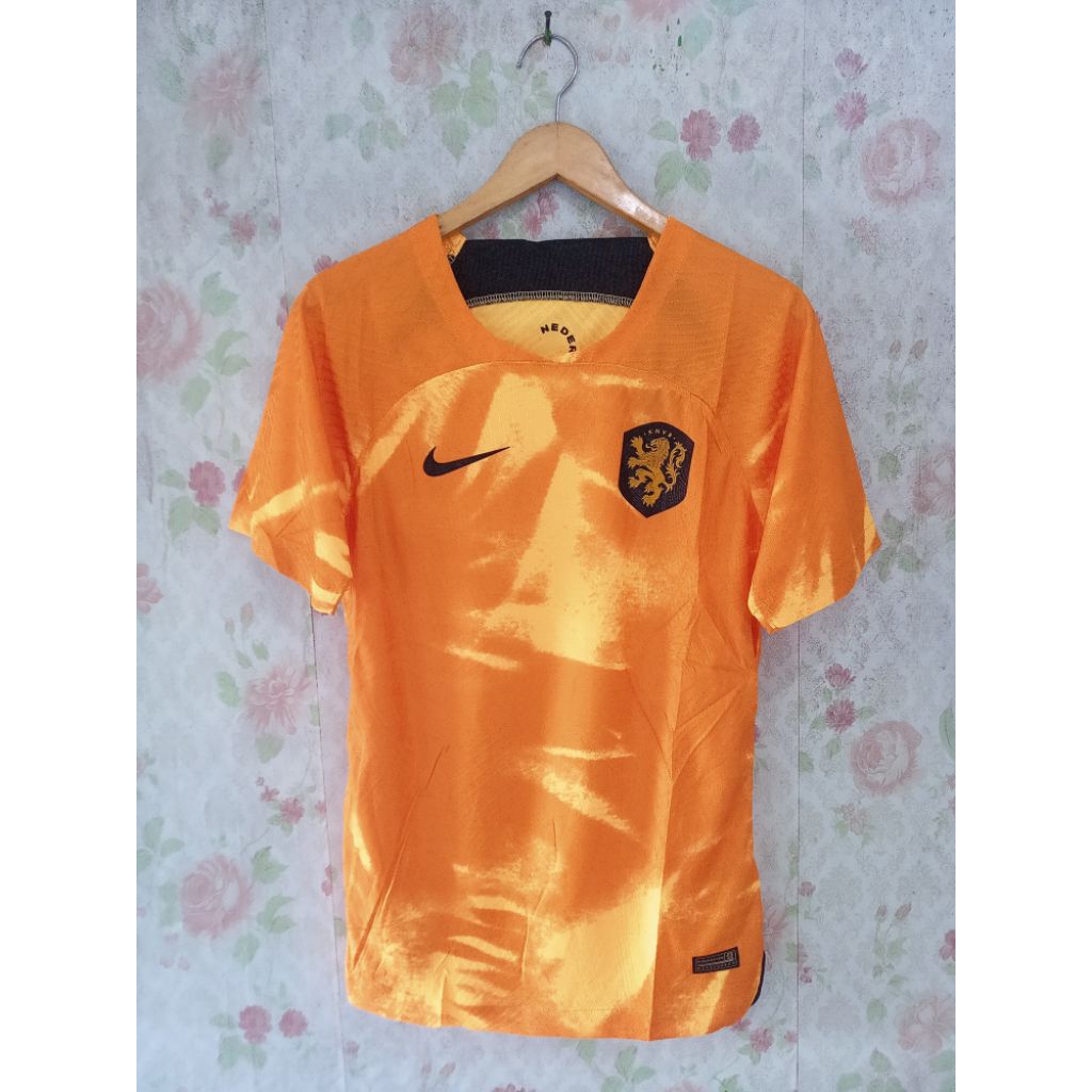 Jersey Belanda home 2022 Player Issue