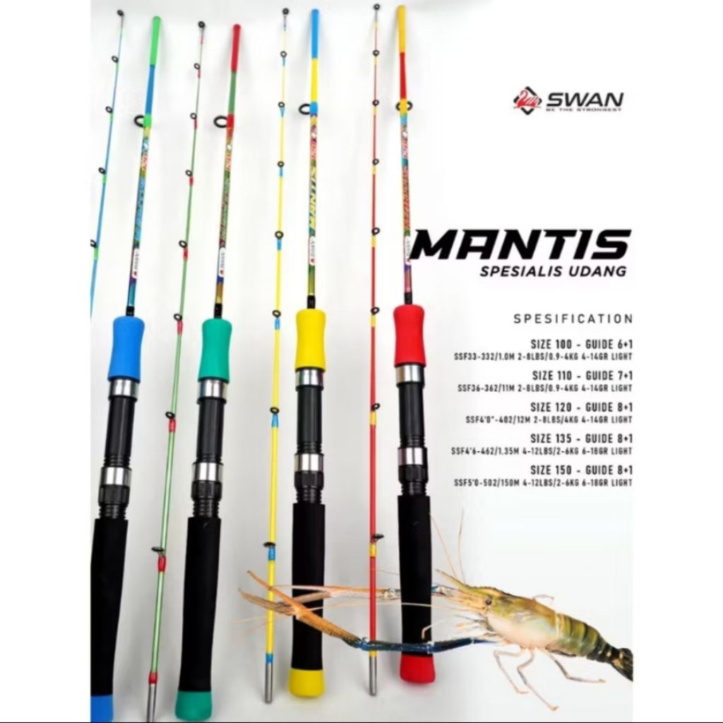 JORAN UDANG SWAN MANTIS DAN JERBUNG