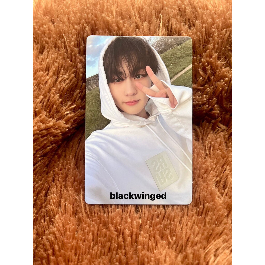 PC JUNGWON HOODIE WEVERSE DARK BLOOD