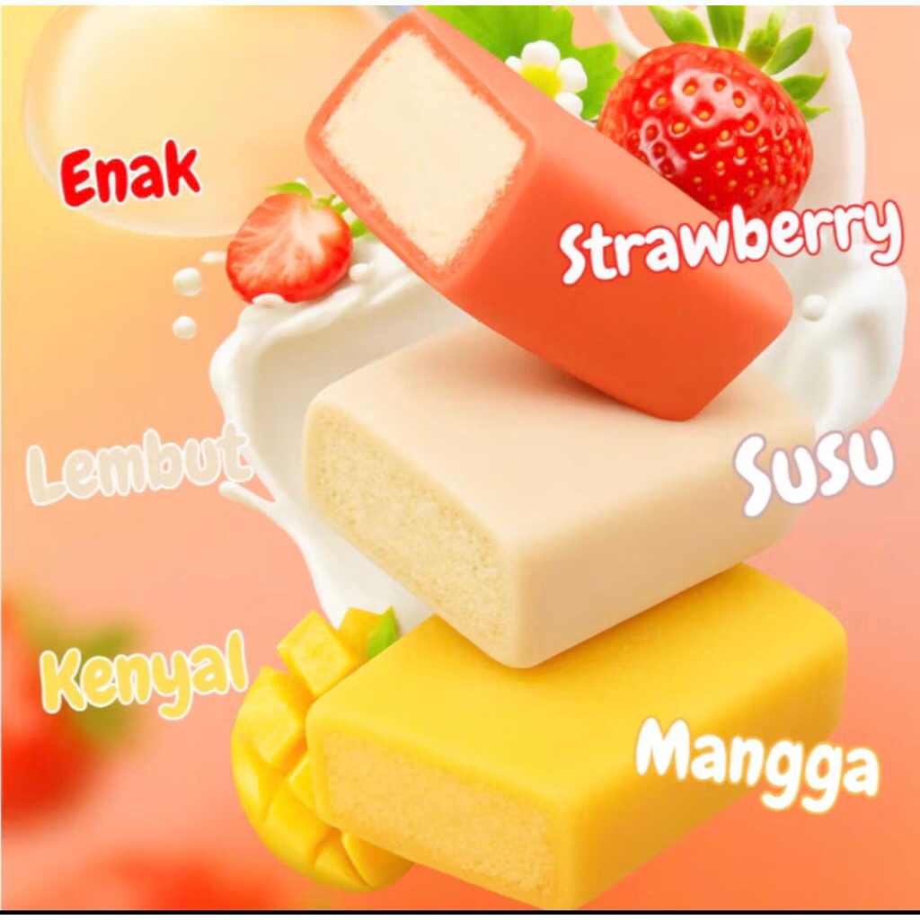 

Mochi Snow Cake 4 varian rasa cek varian ed. 10/25