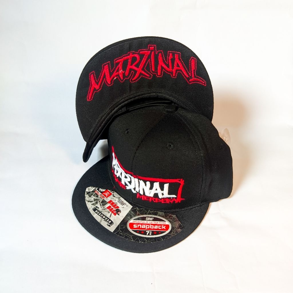 Topi Marjinal Pria Distro Original - Topi Snapback Hiphop Pria Bordir