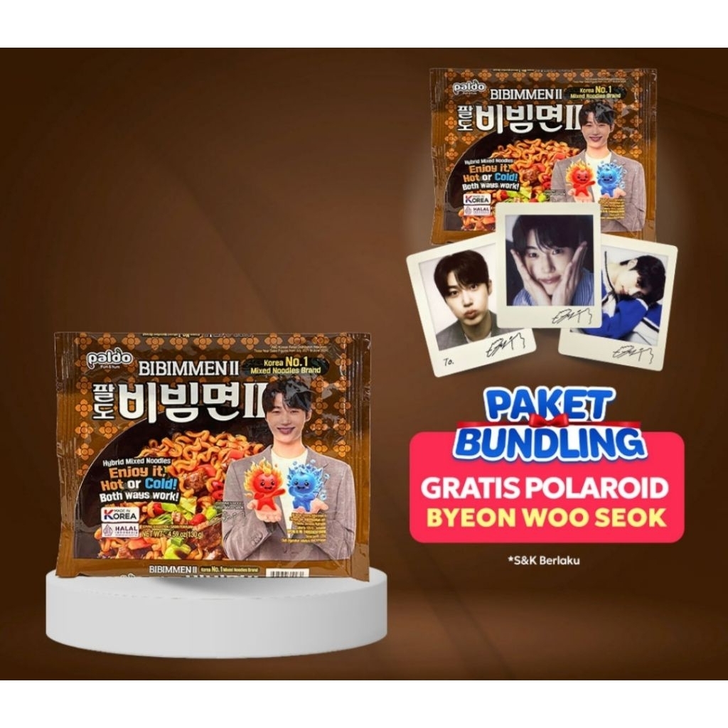 

Mie Paldo Bibimmen Mie Instan Asli Korea Pedas Manis Gurih GRATIS PC