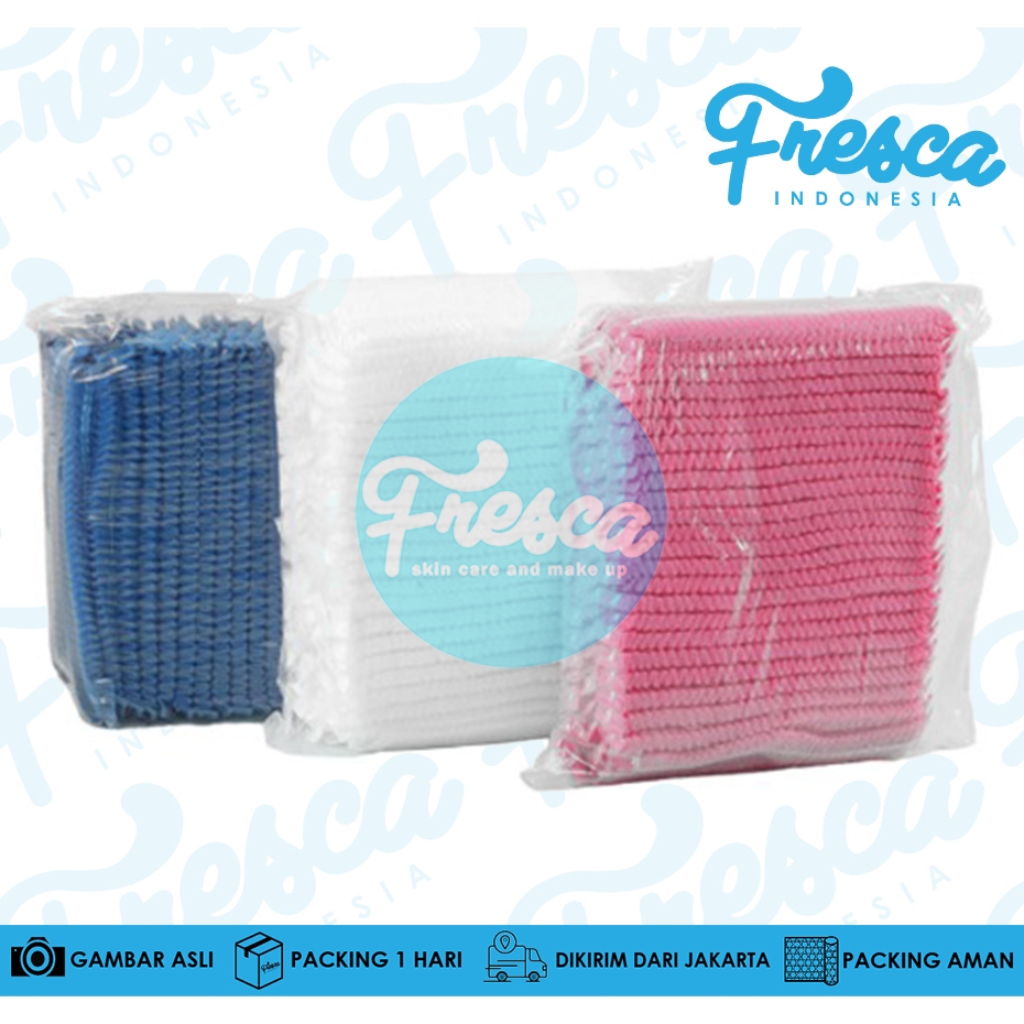 Shower Cap Penutup Kepala Gojek Satuan Non Woven Disposable Nurse Cap Hair Net Non Medis