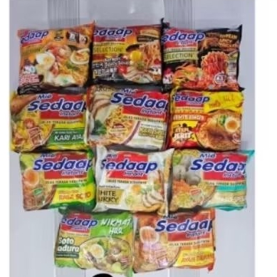 

mie sedap all varian redy