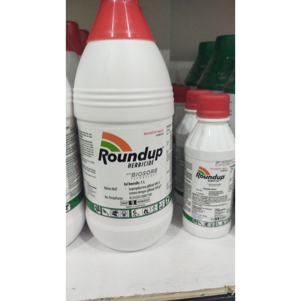 Roundup 1 liter pestisida pembasmi gulma dan rumput liar