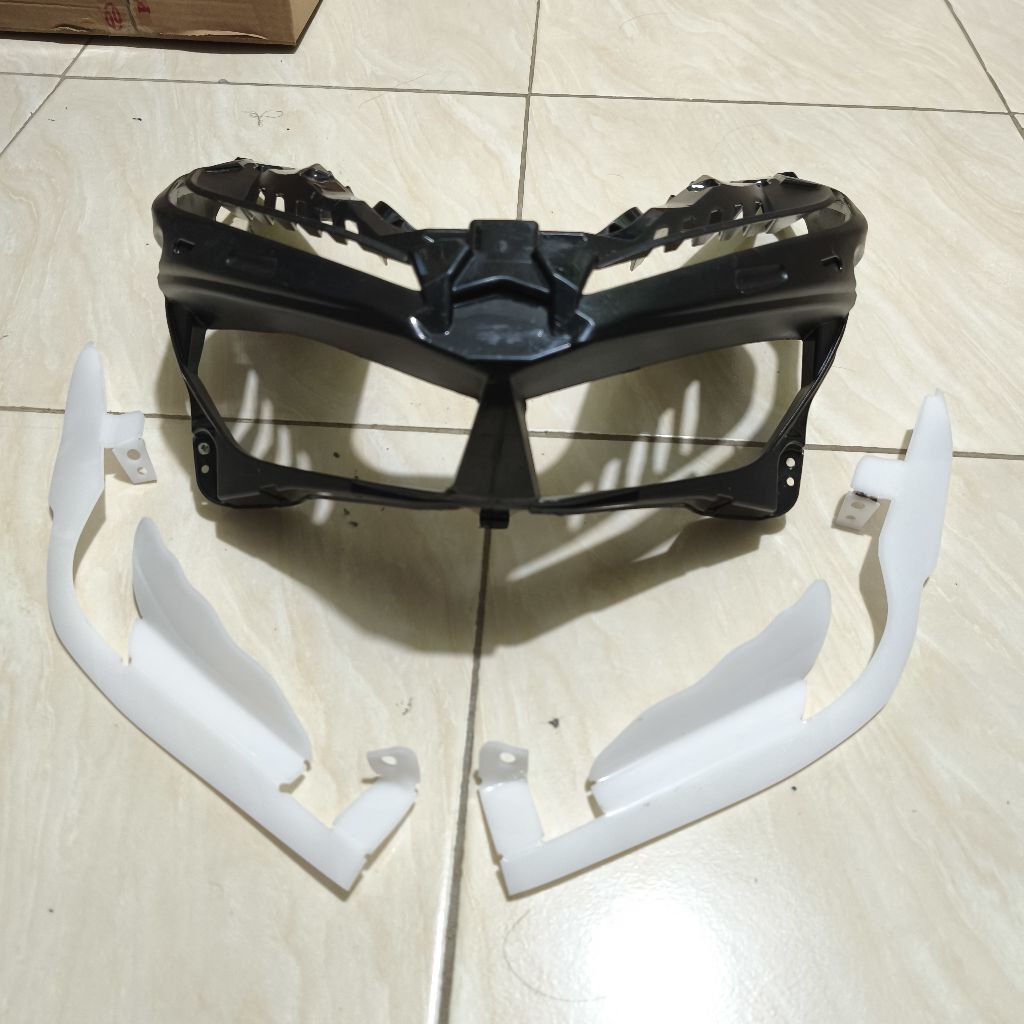 Alis lampu sen chrome dalam honda vario led old  dan new 125 150 custom PNP RGB kanan kiri