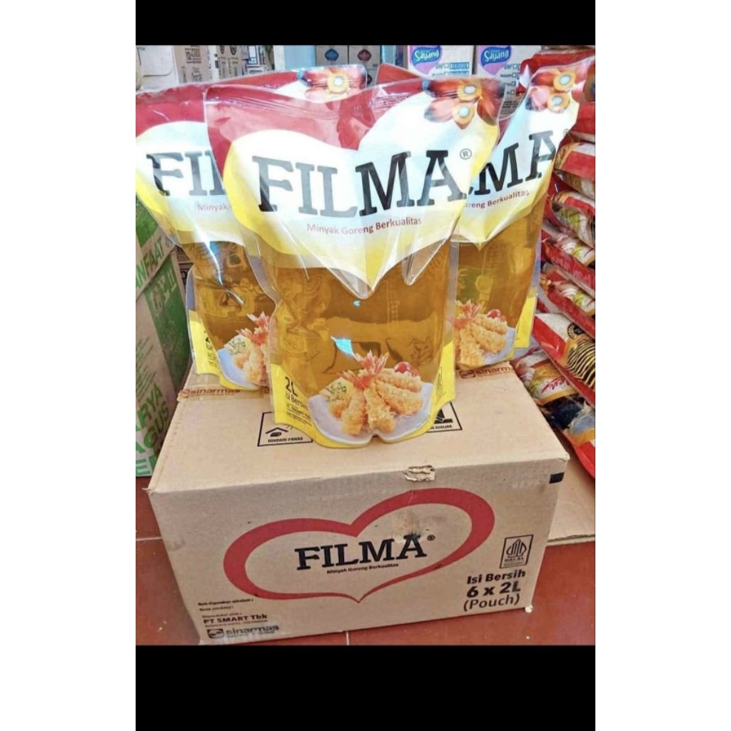 

minyak goreng filma 2liter kemasan reffil @karton