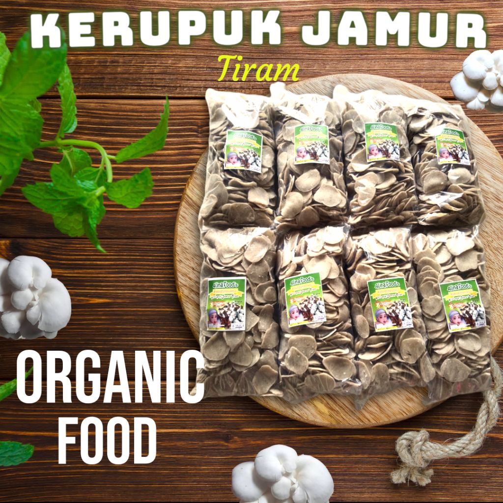 

Kerupuk Jamur Tiram Mentah 1 kg