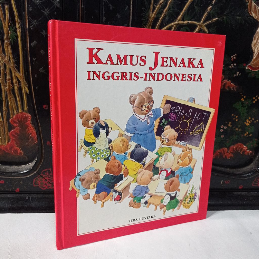 buku anak : kamus jenaka inggris indonesia by tony wolf - tira pustaka