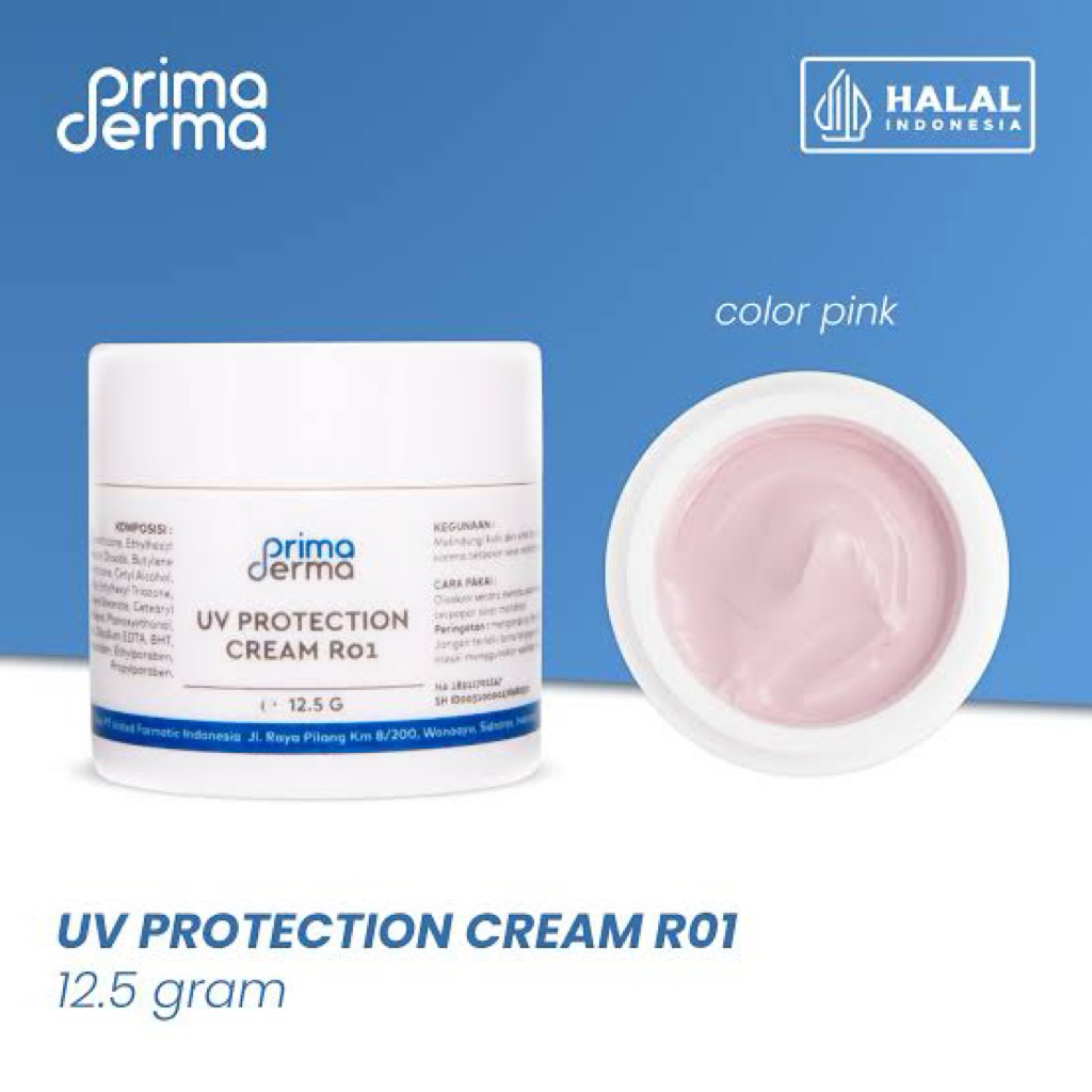 CREAM SIANG GLowing pink Merona uv protection SPF 30 Original BPOM