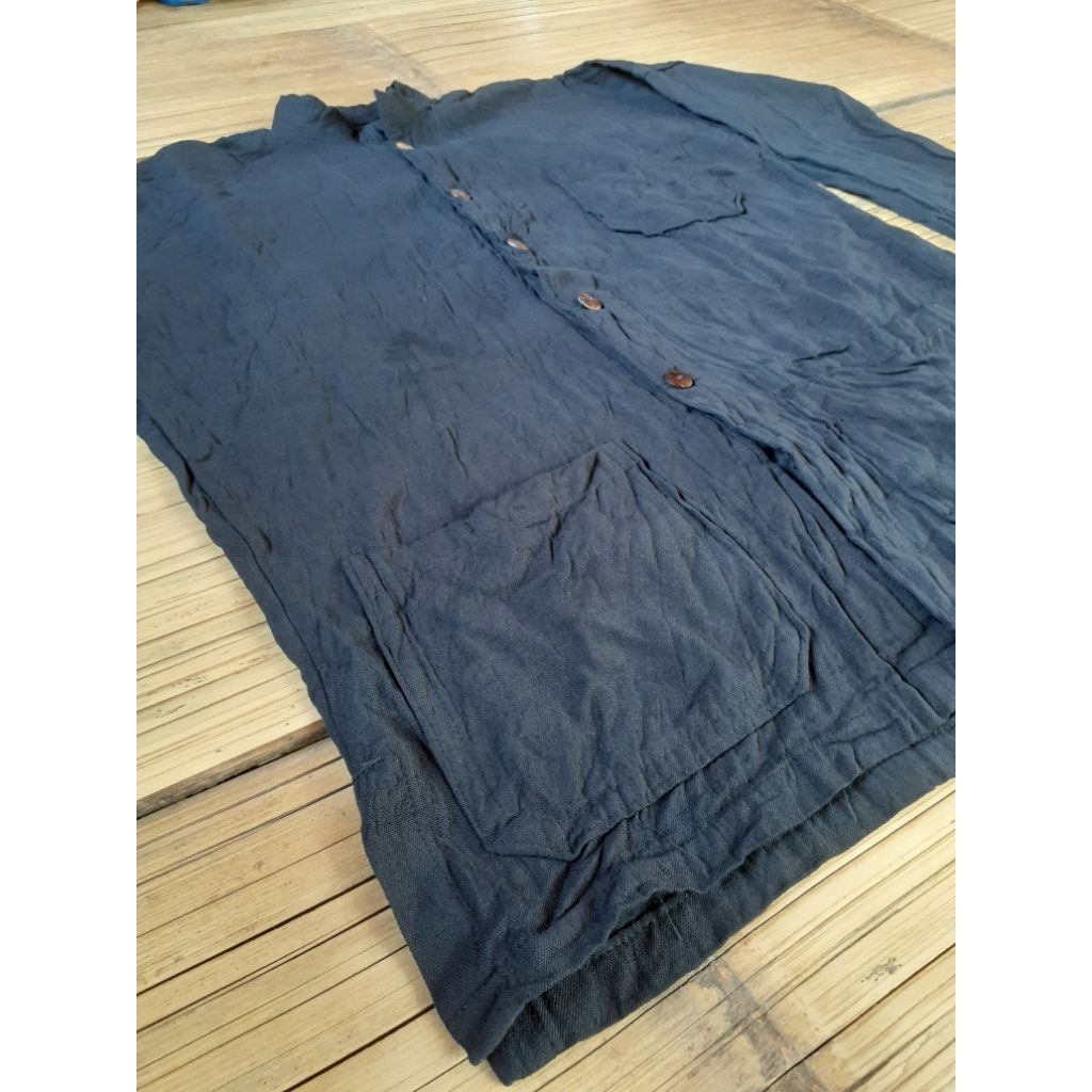 Baju Baduy Kain Tenunan Katun prenium Asli kain Tenun Baduy Luar